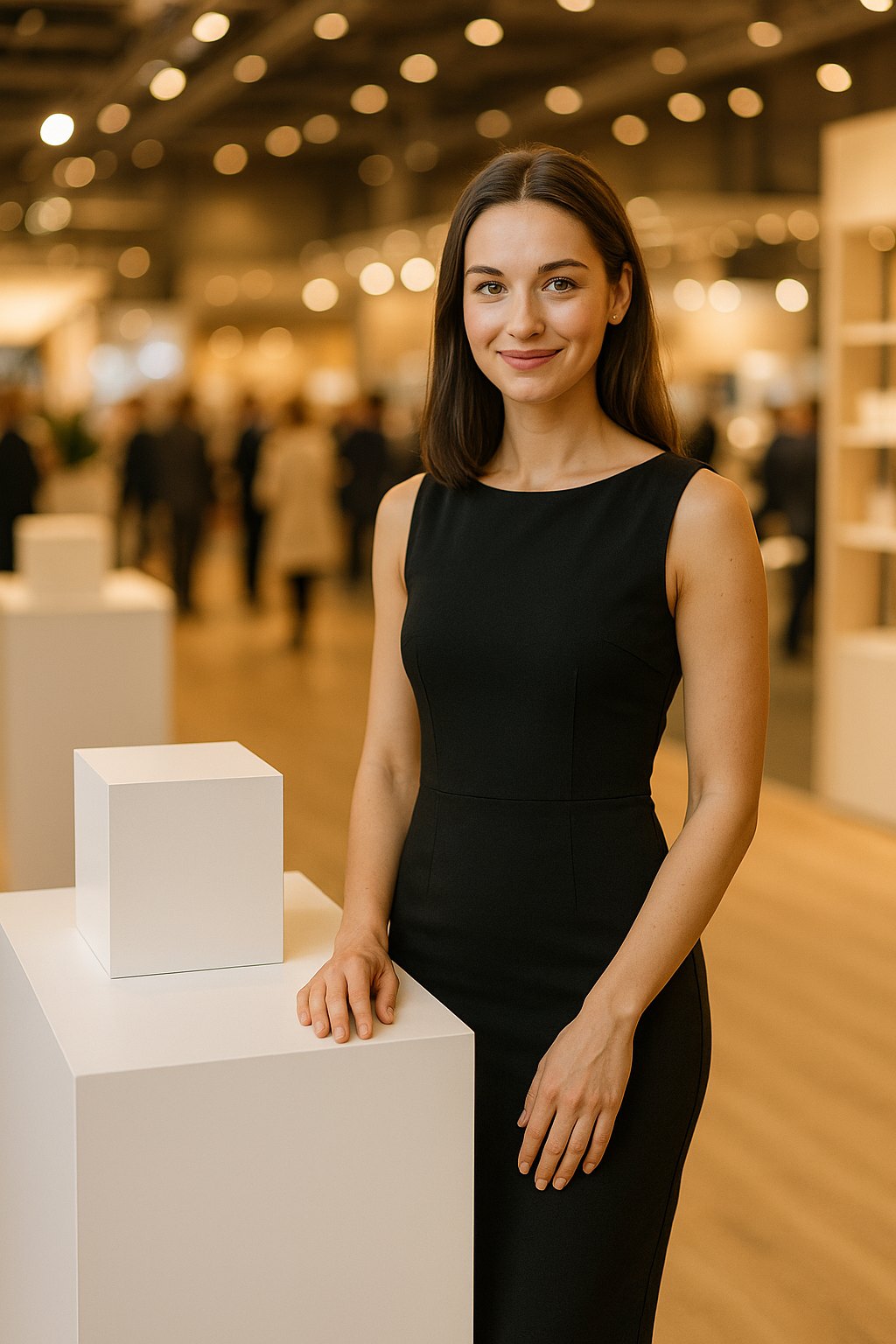 Eventpersonal in Polen — Hostess am Produktpodest