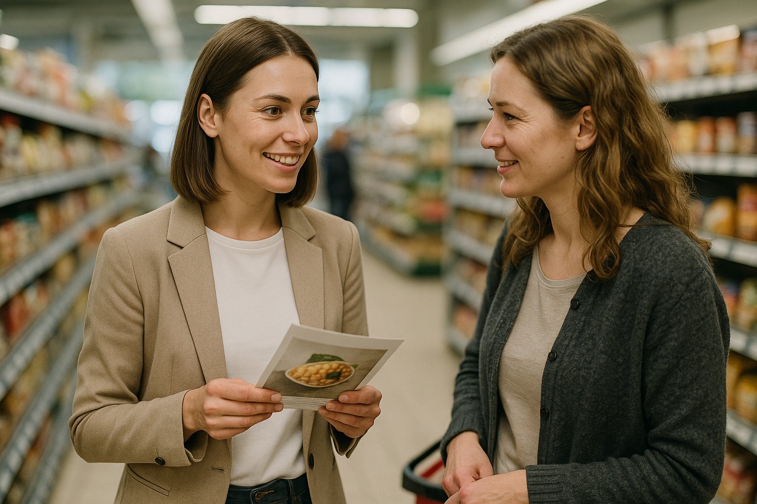 Promotorzy i akcje promocyjne w Lublinie — Rozmowa promotora z klientem