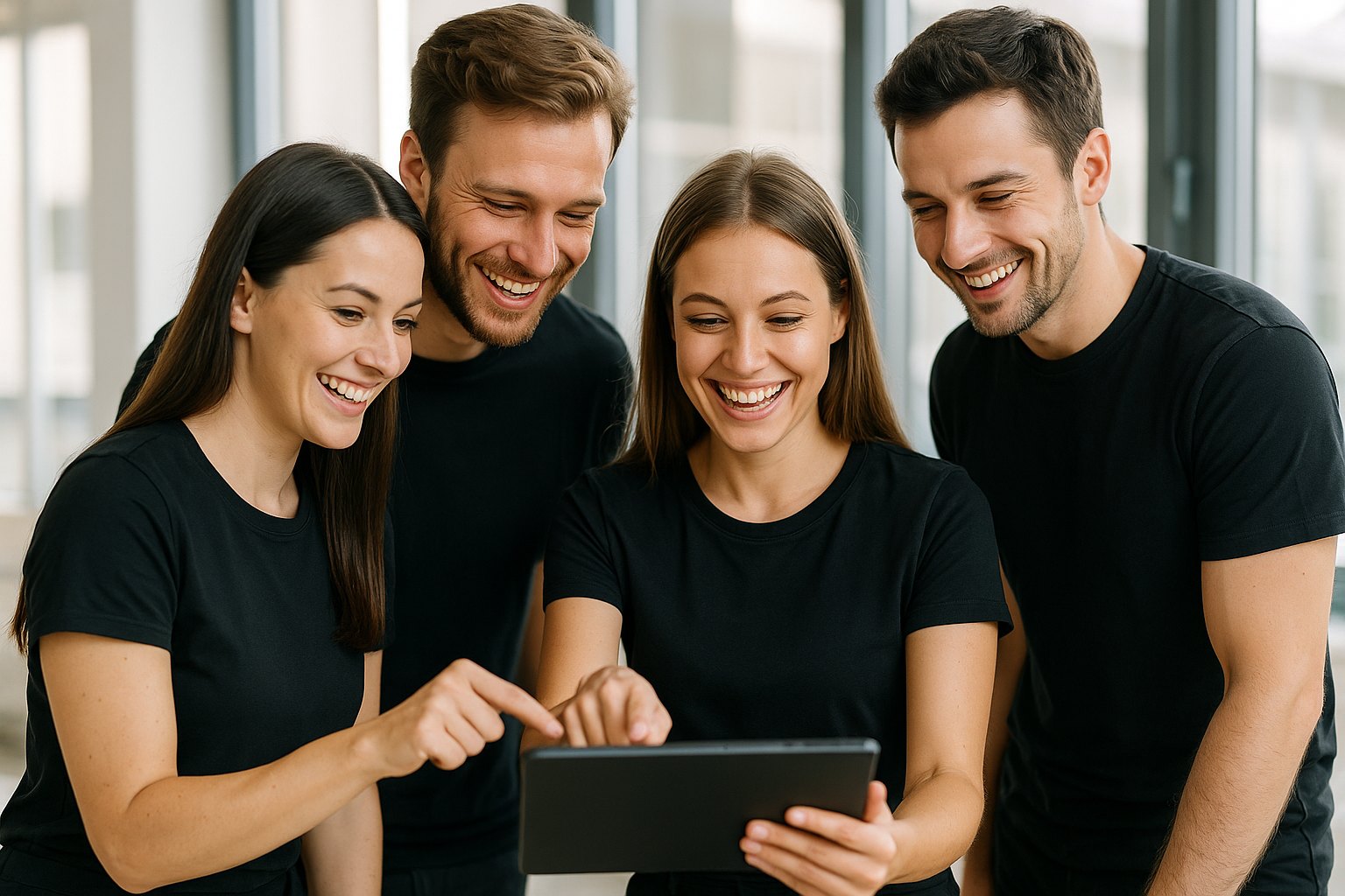 Event staffing in Poland — Team briefing before the event
